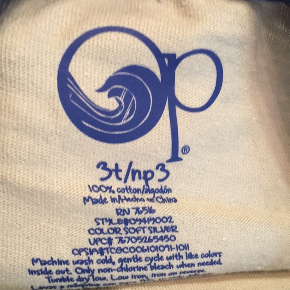 Ocean Pacific Lion Crest Tshirt/matching beanie!3T - Picture 4 of 4